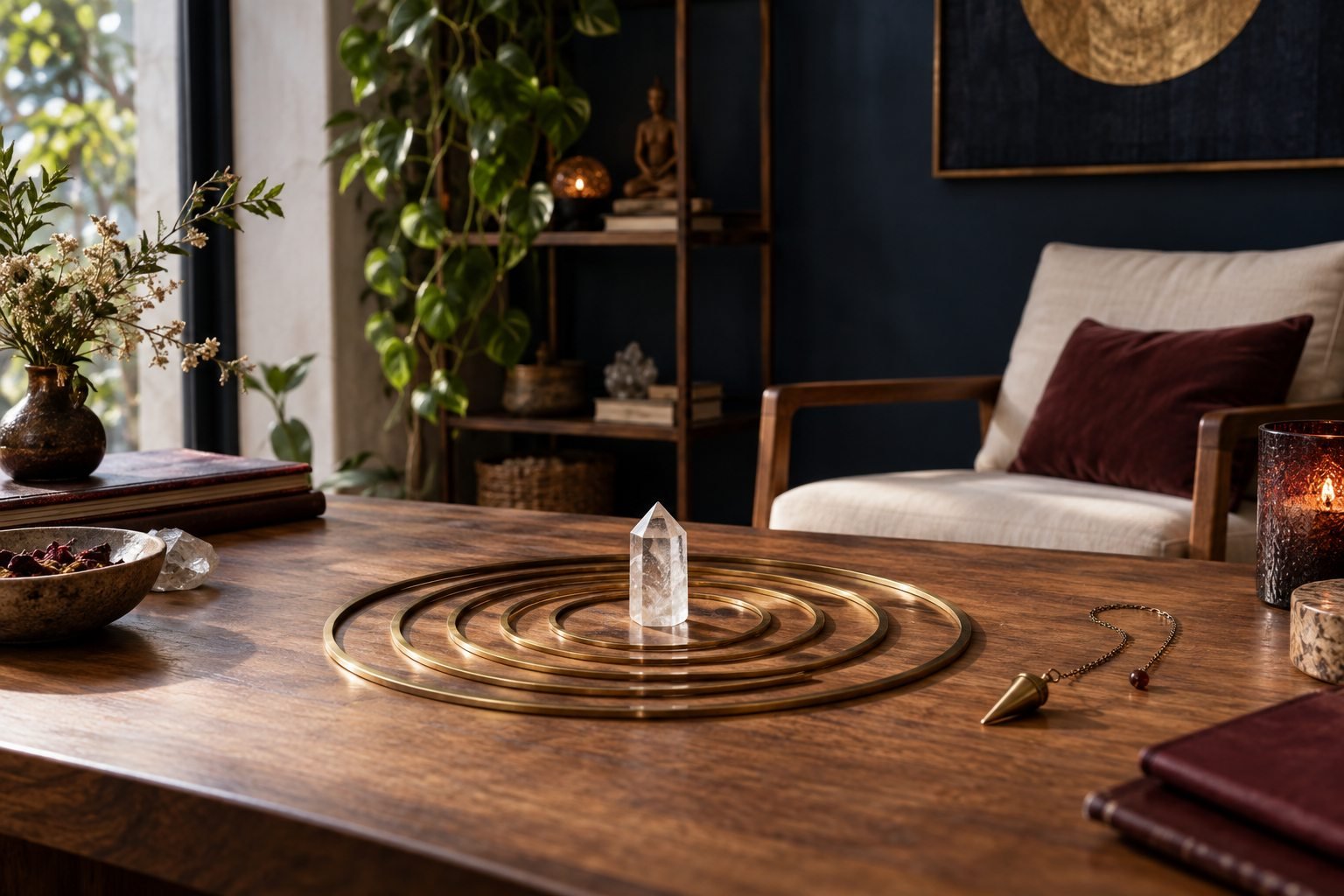 Composição simbólica para Mesa de Evolução Consciencial