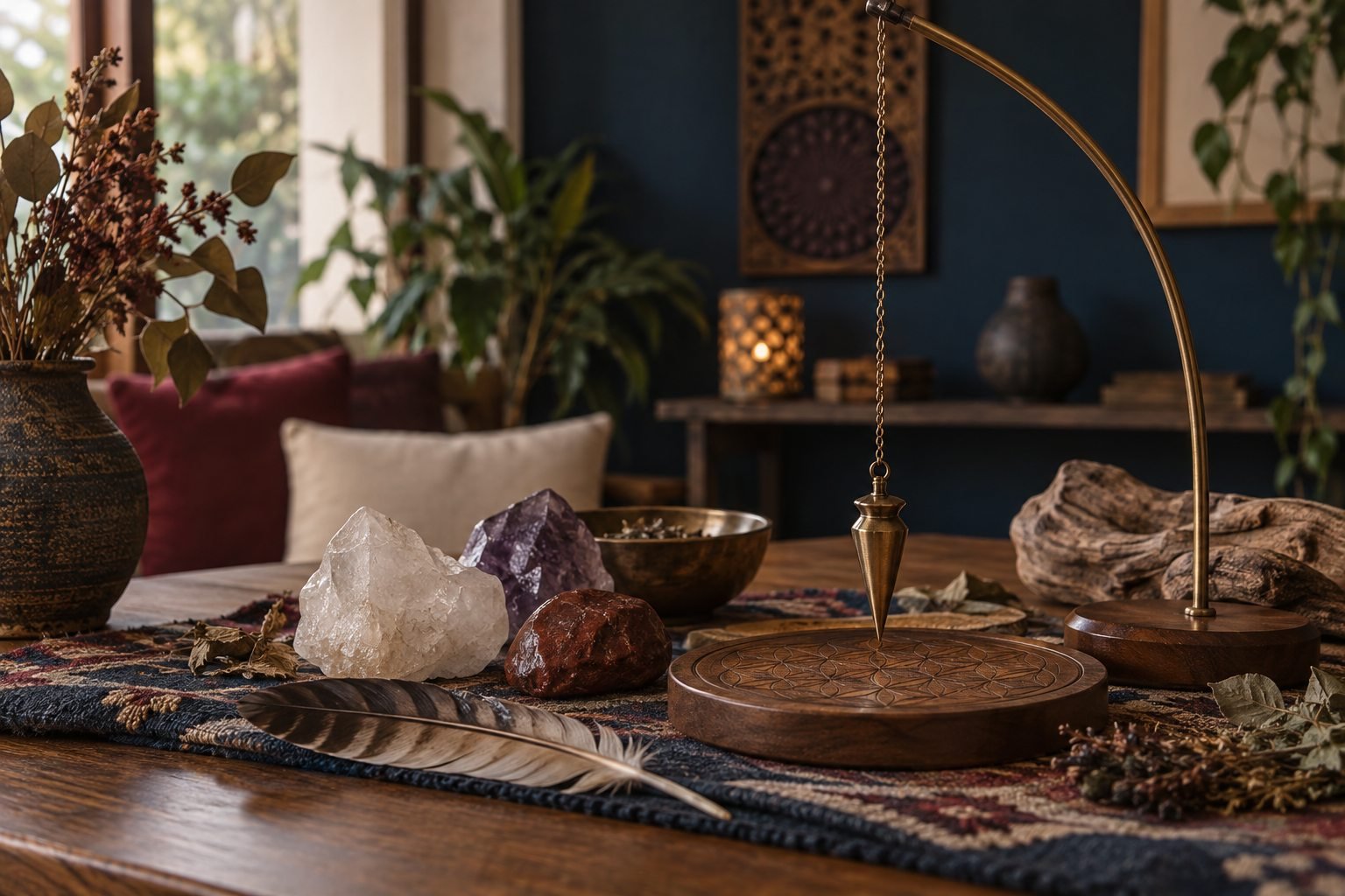 Composição simbólica para Mesa Quântica Xamânica